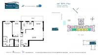 Unit M14 floor plan